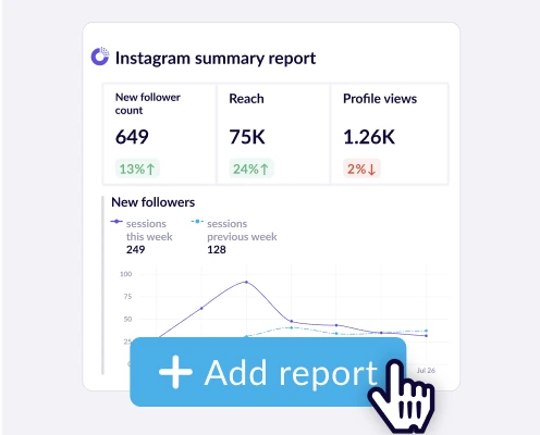 Add a report.